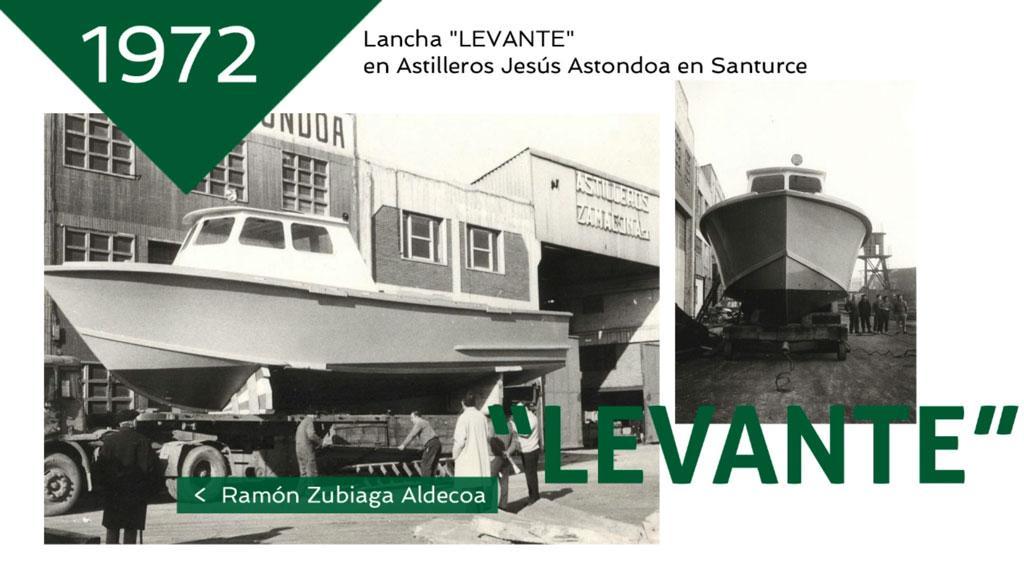 Boat "LEVANTE" in Astilleros Jesús Astondoa in Santurce